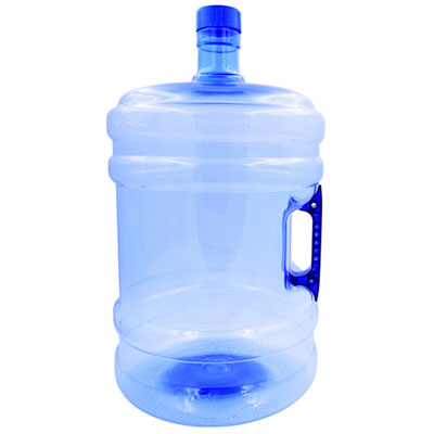 PET Plastic 5 Gallon Water Barrel With Handle