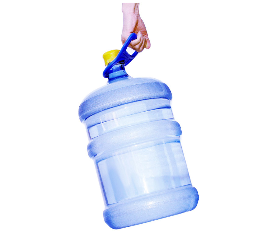 5 gallon plastic water bottle carrying handle 