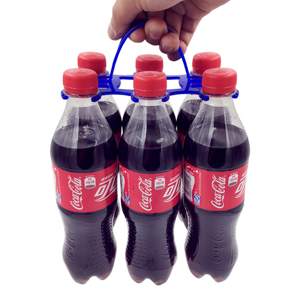 Reusable 6-Pack Plastic Carrying Handle