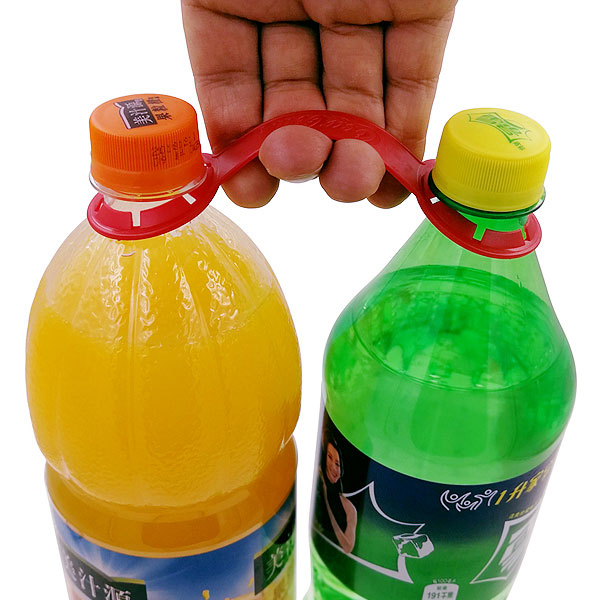 2-Pack PET Bottles Bridged Carry Handle