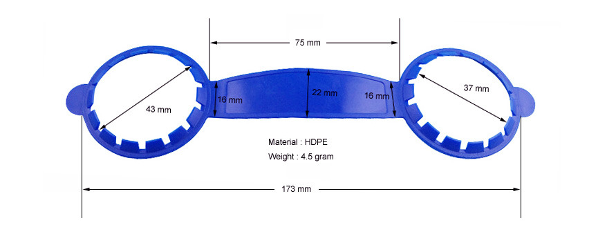 Plastic Bridge Lifting Handle