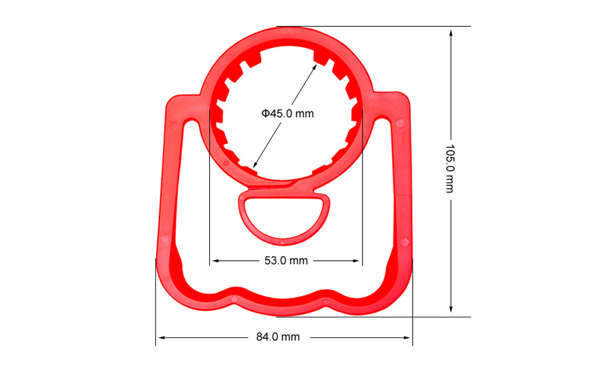 45mm Plastic Water Bottle Lifting Handle