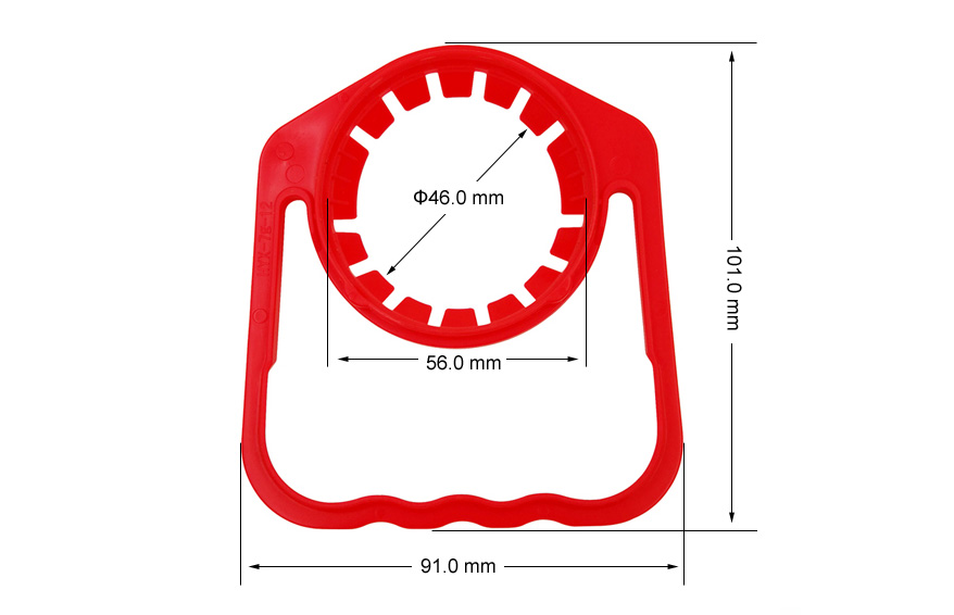 46mm Plastic Ring Pull Handle