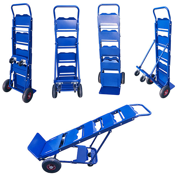 Foldable 4 Wheels 5 Gallon Bottled Water Transport Trolley