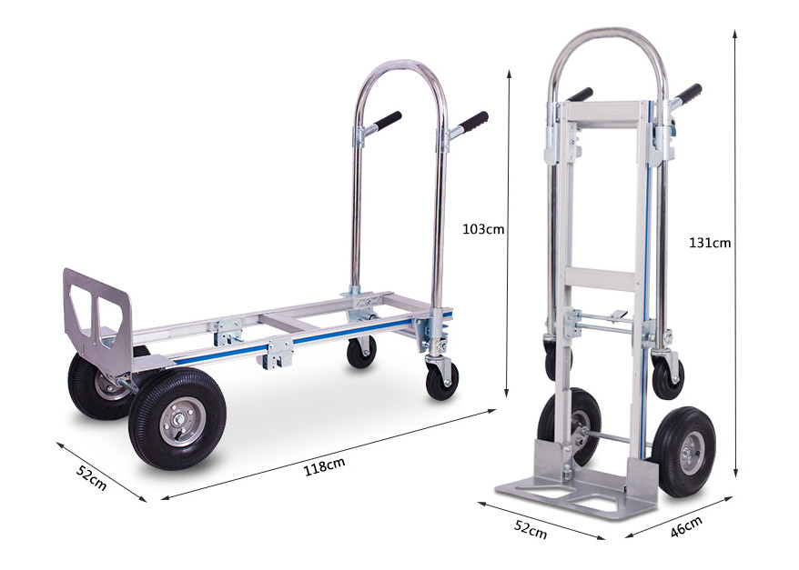 Foldable 4 Wheels Cart 