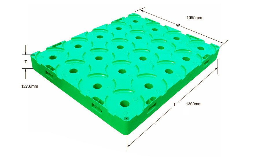 Stackable 5 Gallon Water Bottle Pallet