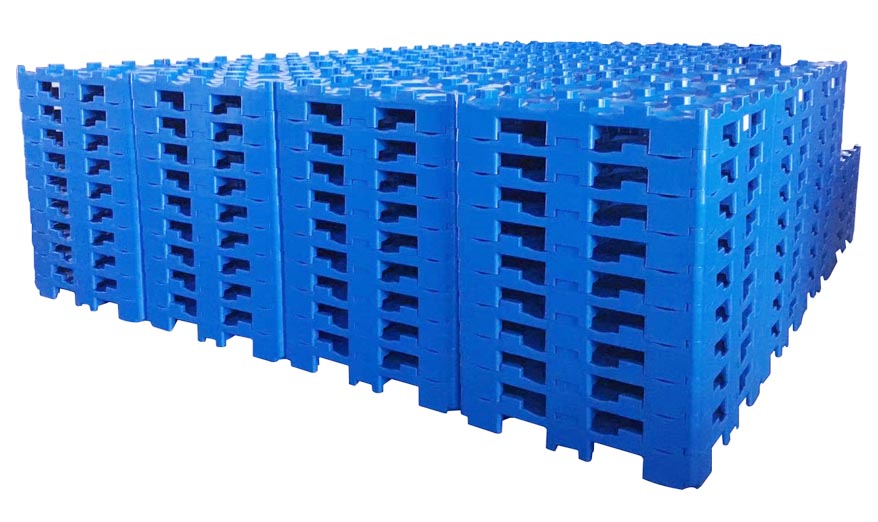 Vertical Stackable 5 Gallon Water Bottle Pallet