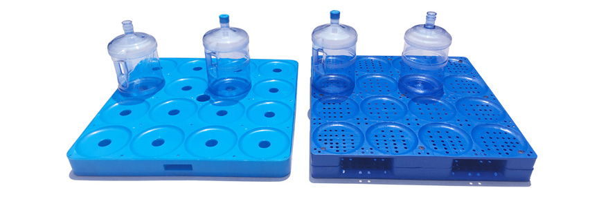 Stackable 5 Gallon Bottled Water Shipping Pallet