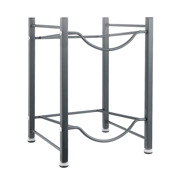 2 Tiered Steel 5 Gallon Water Bottle Storage Rack