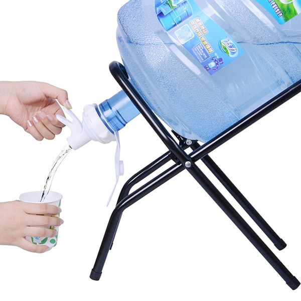 Foldable Metal 5 Gallon Water Bottle Holder