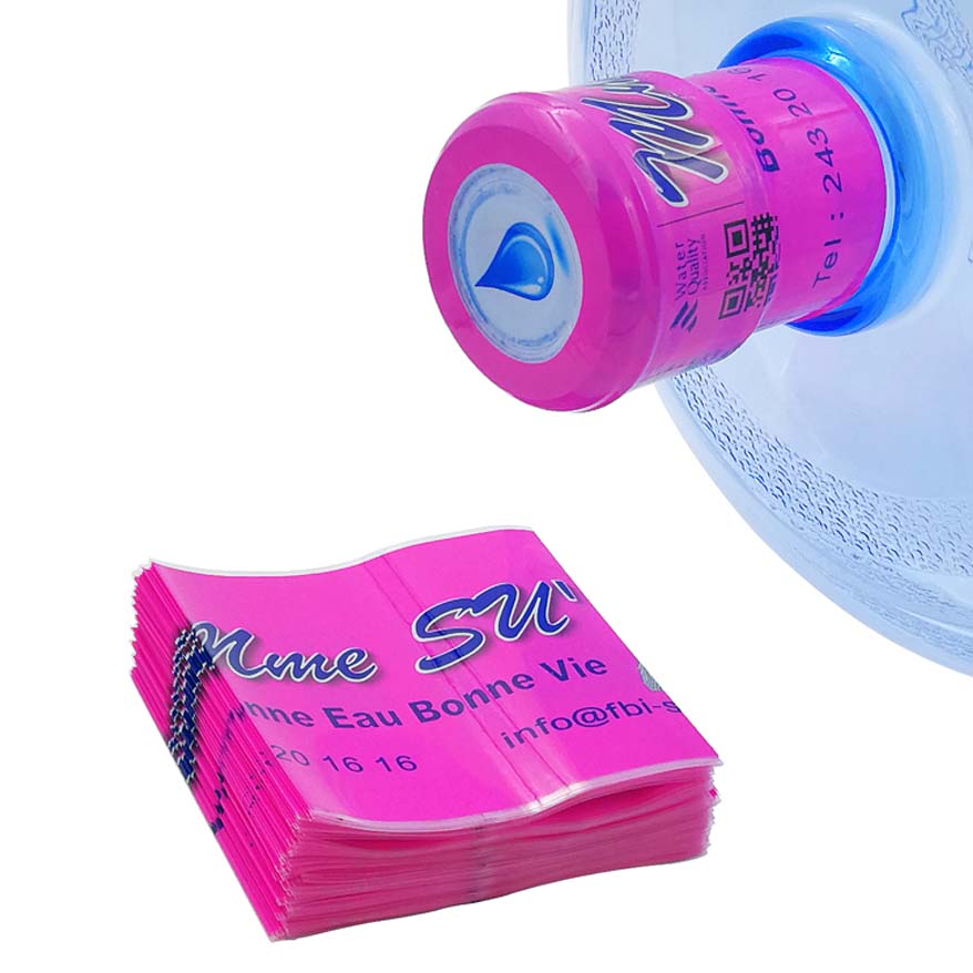 PVC Shrink Wrap Bottle Label